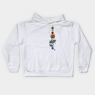 The Planets Kids Hoodie